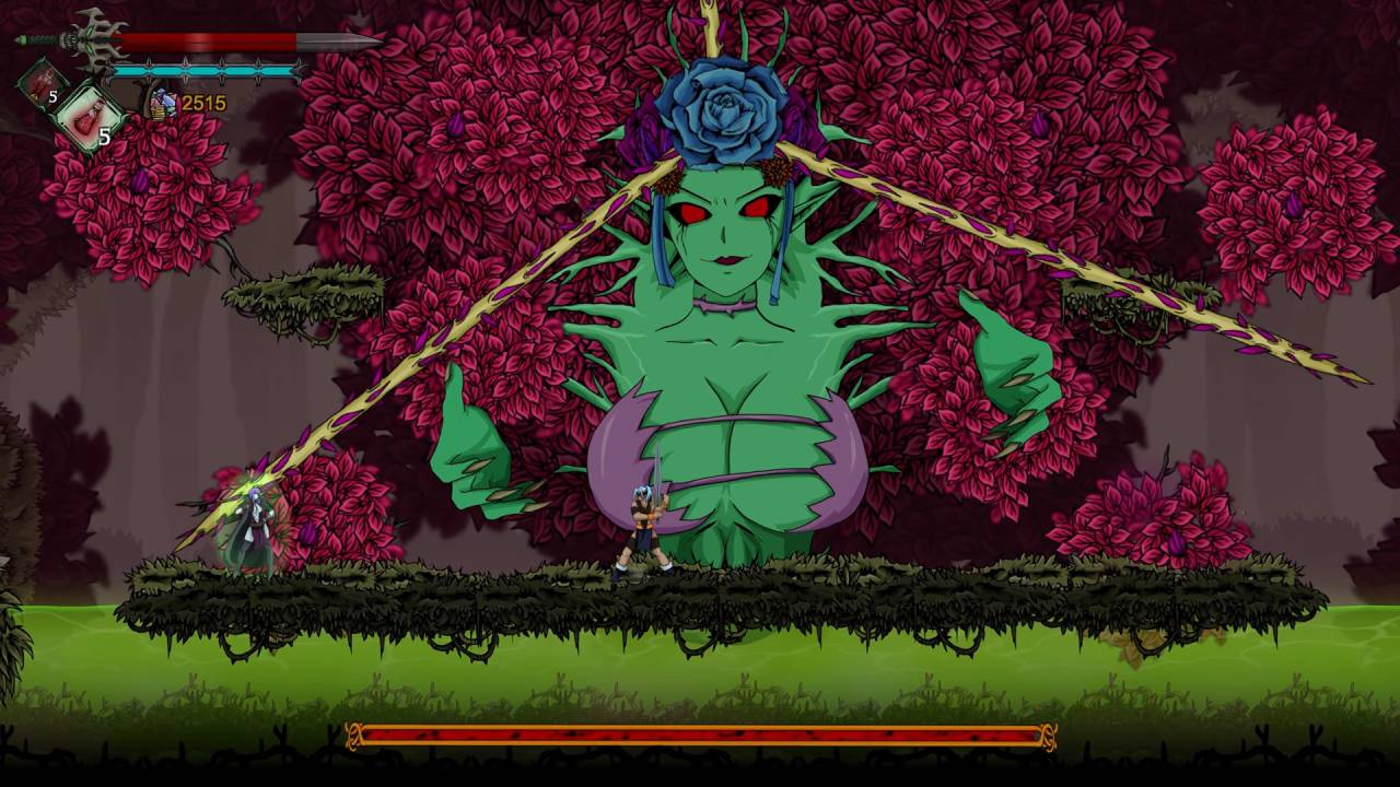 Barbarian Saga: The Beastmaster Big Boos Poison Lady Boss Fight