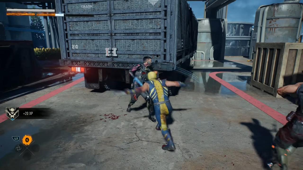 Marvels Wolverine combat gameplay 