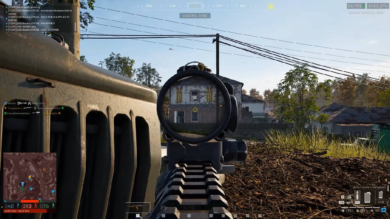 Wardogs Looking through rifle scope