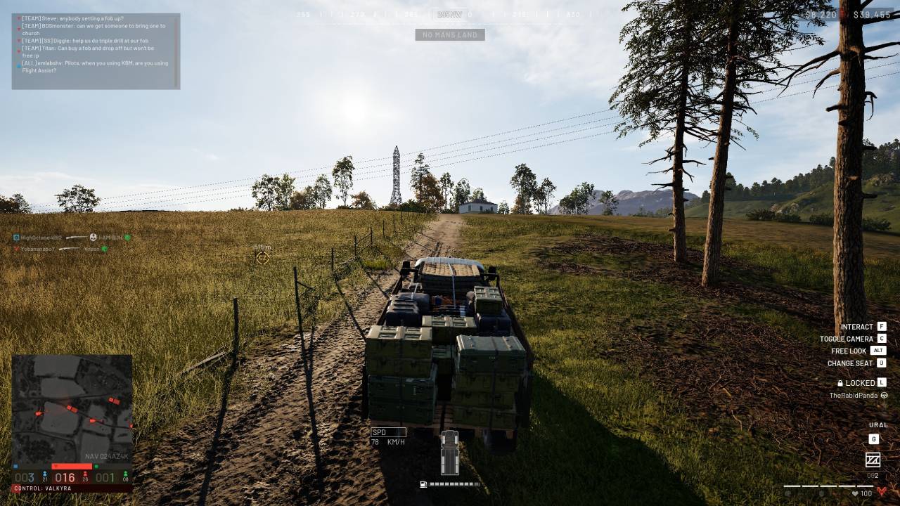 Wardogs driving an armord vehicle