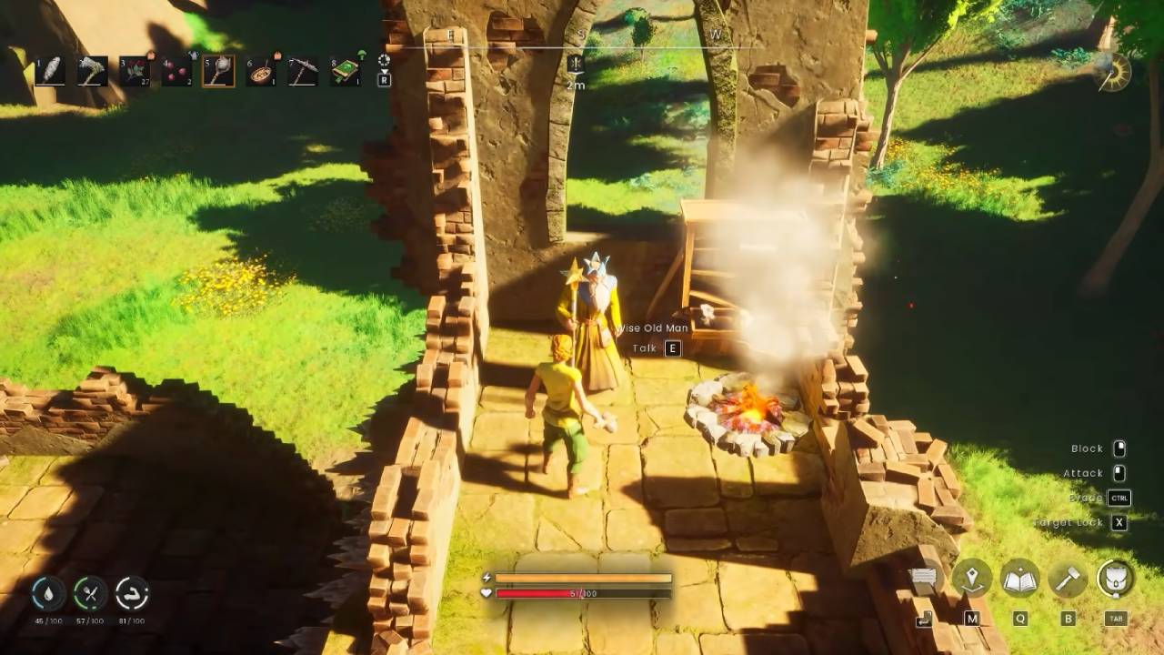 RuneScape: Dragonwilds Wizard NPC Questline