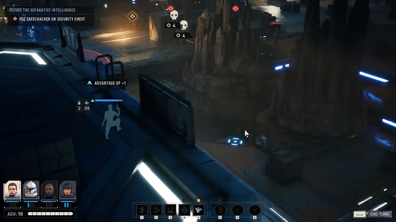 star wars zero company advantage point