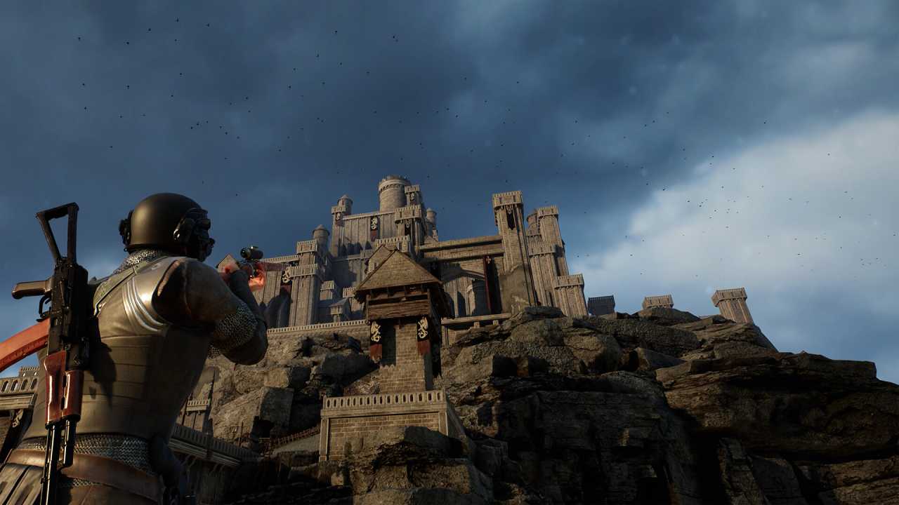 Kingmakers Protagonist with a Sniper Rifle 