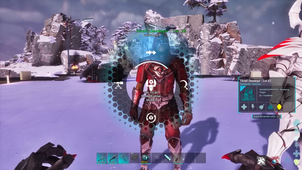 Ark Survival Ascended Guide How to Use Thrall Modes