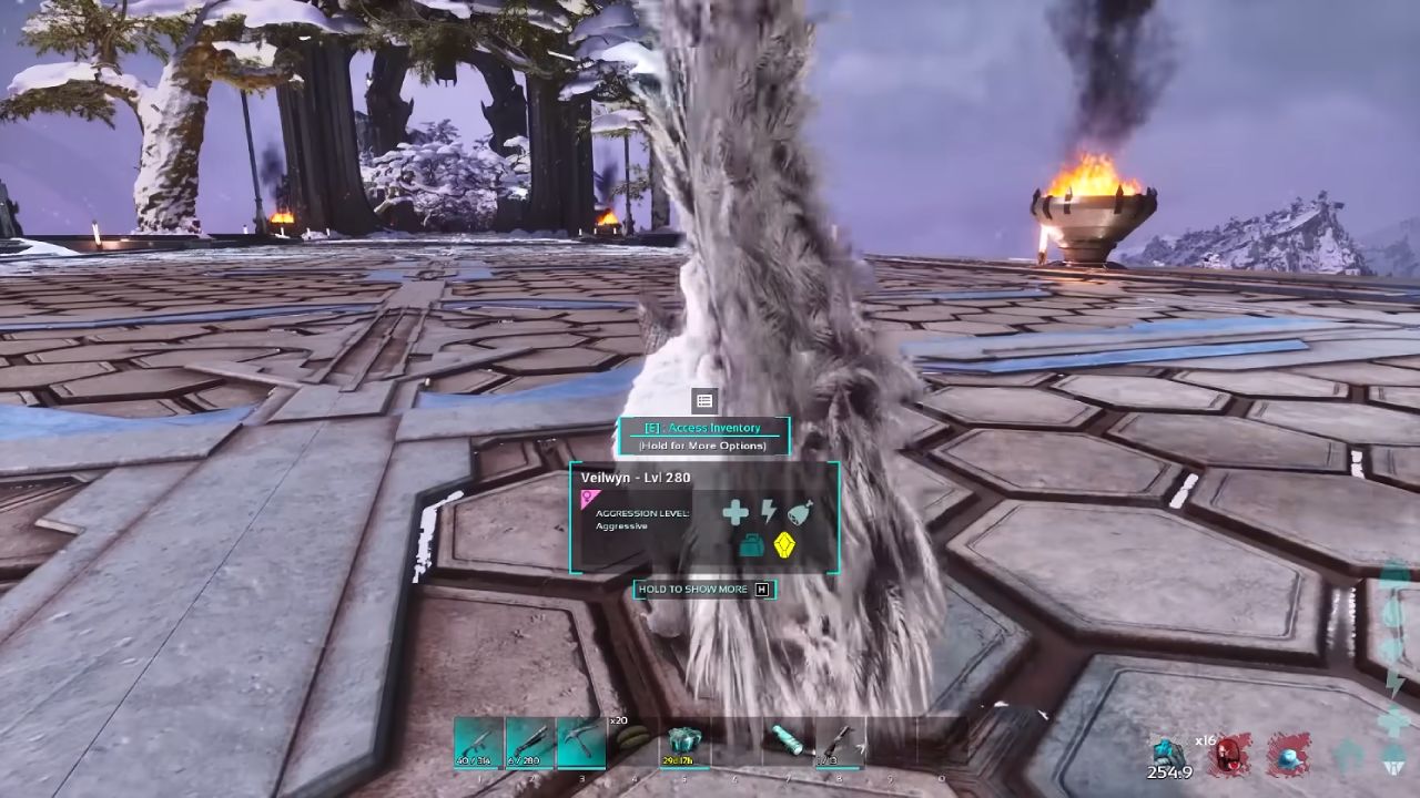 Ark Survival Ascended Guide How to Evolve Veilwyn into Malwyn Corrupted Vulpite Location (Lost Colony)