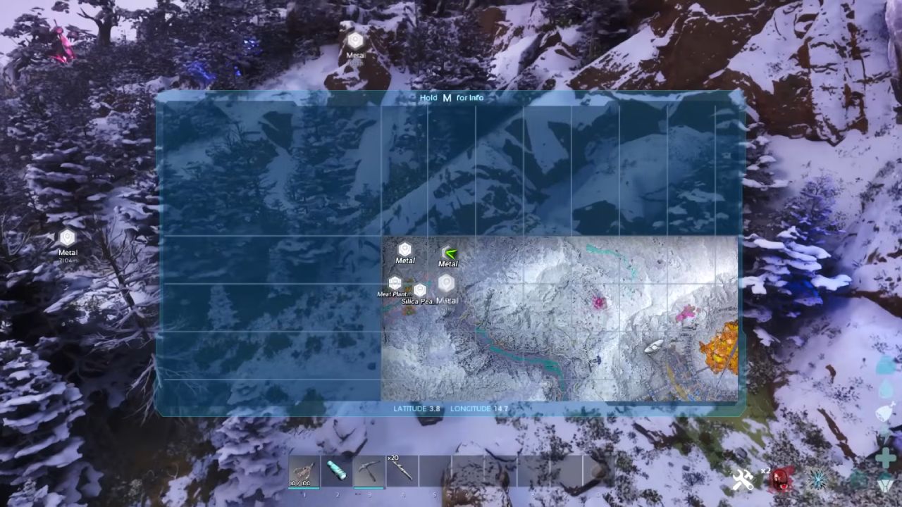 Ark Survival Ascended Guide Resource Map Locations to Get Started (Lost Colony)
