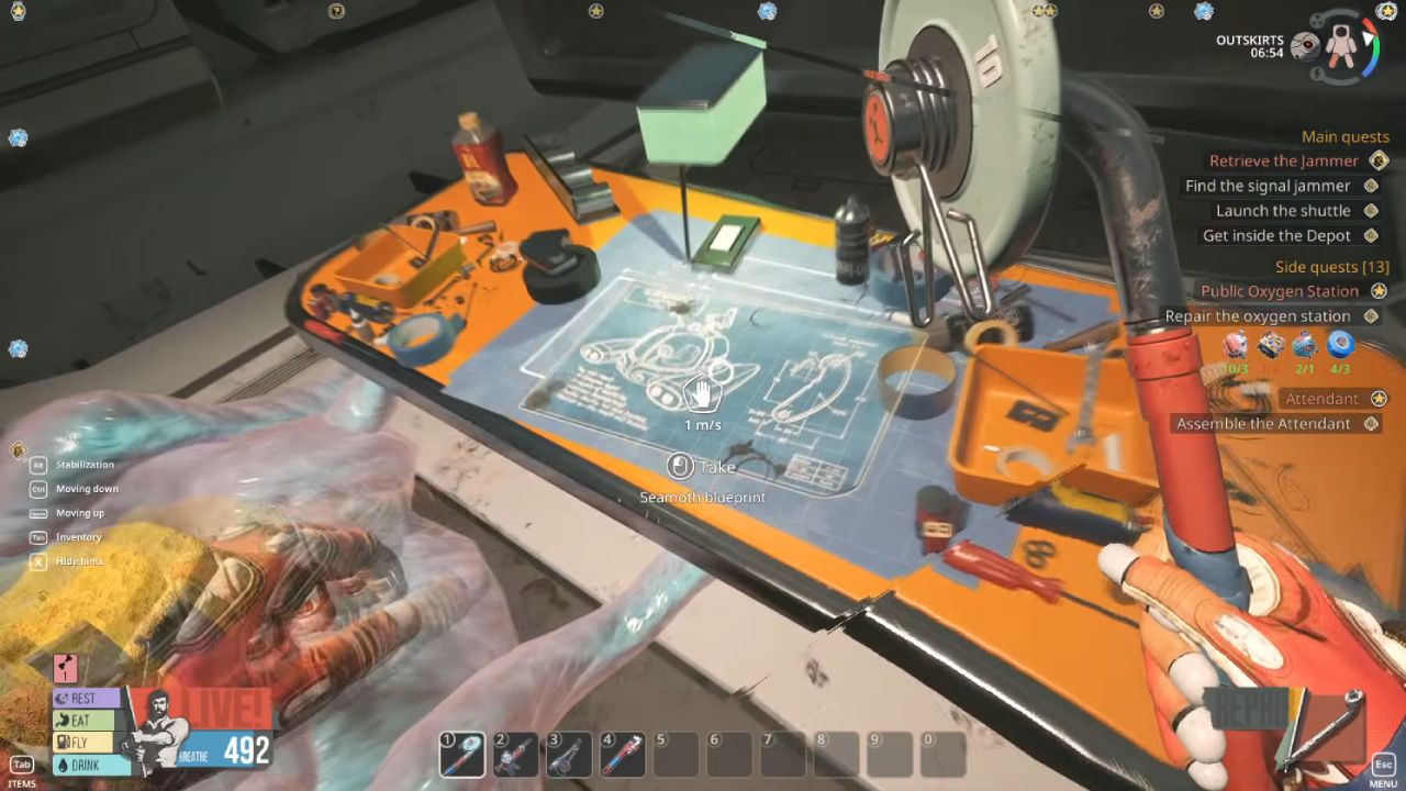 Breathedge 2 Guide How to Find the Seamoth Blueprint