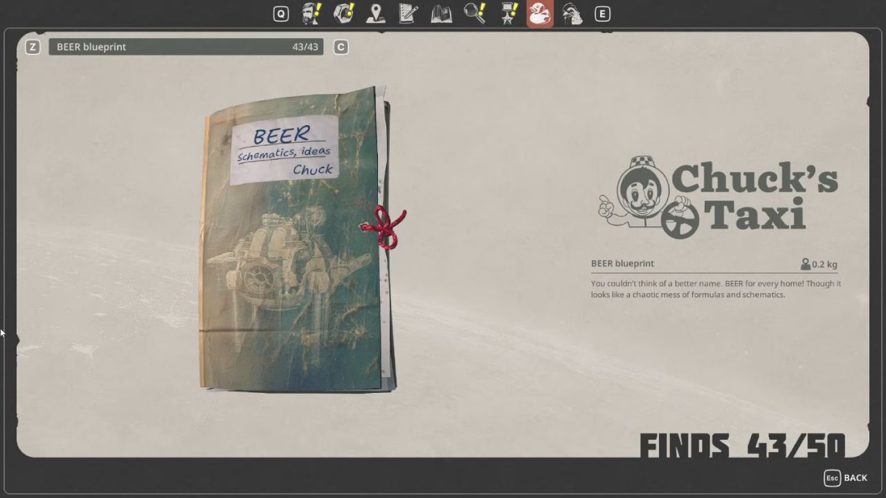 Breathedge 2 Guide Collect the BEER Blueprint