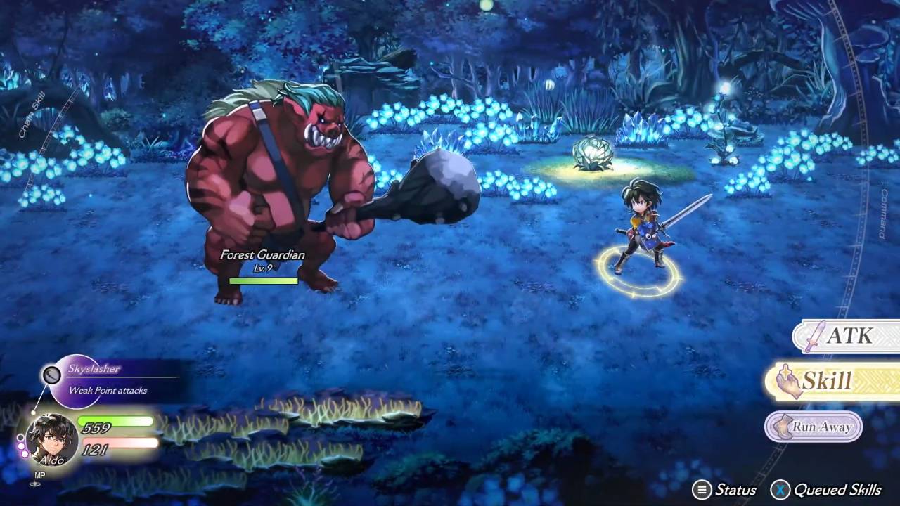 Another Eden Begins Forest Guardian Boss Fight