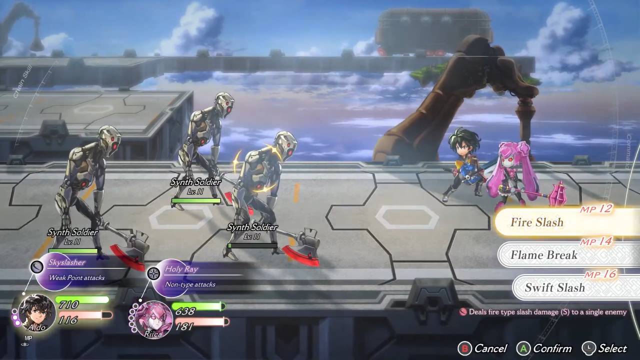 Another Eden Begins Final Synth Soldiers Battle
