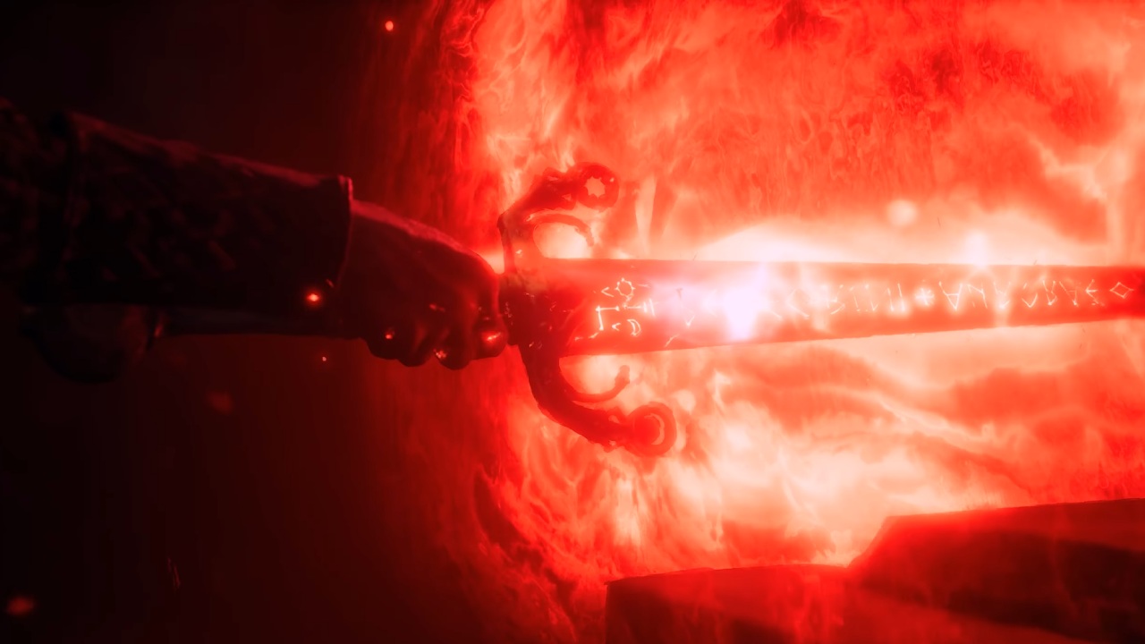 The blood of dawn walker Imbued Sword of St. Mihai