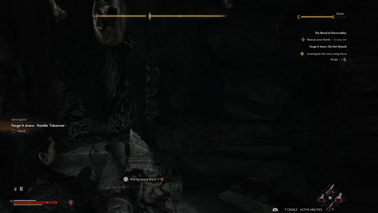 The blood of dawn walker Imbued Sword of St. Mihai shard 1