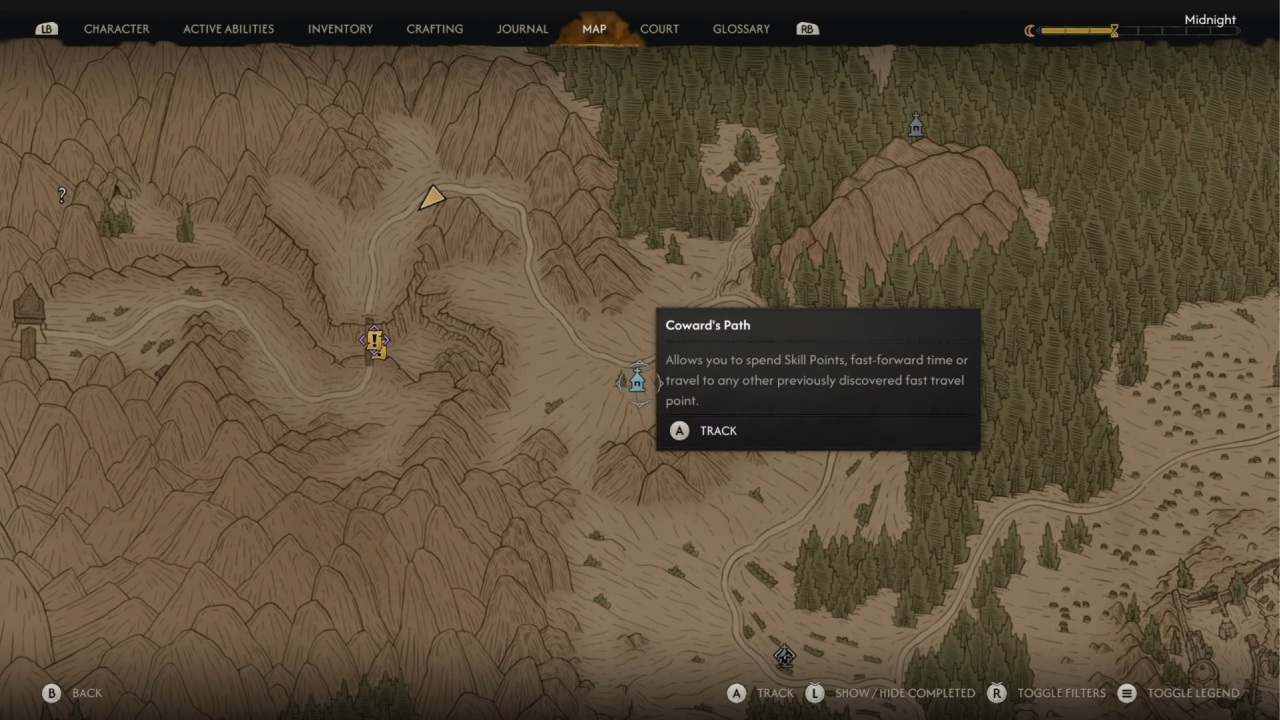 The blood of dawn walker durandal map