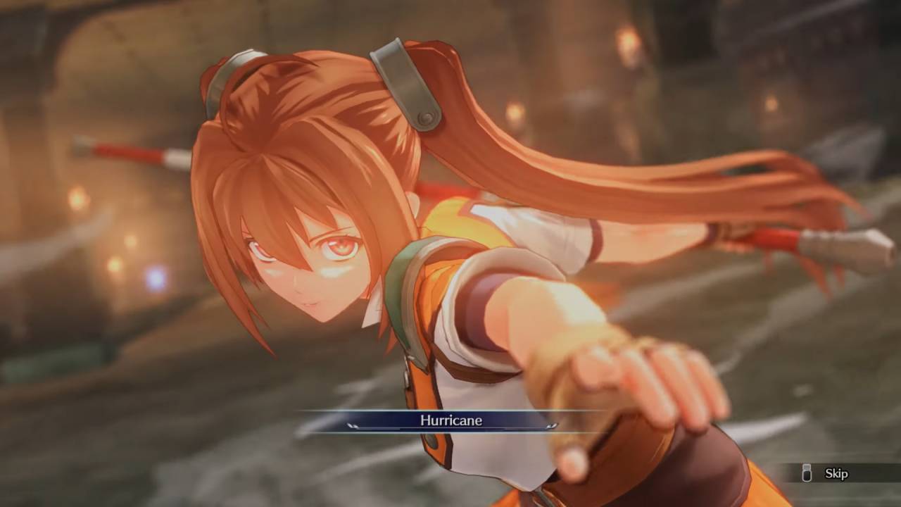 Trails in the Sky 2nd Chapter Estelle Hurricane Attack