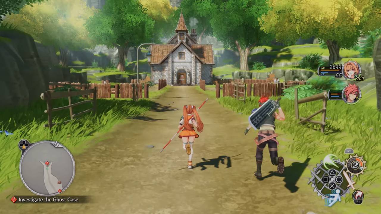 Trails in the Sky 2nd Chapter Estelle and Agate Free Roaming
