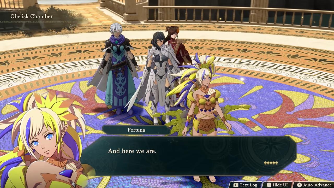 Fire Emblem: Fortune's Weave Fortuna Sexy Protagonist Girl