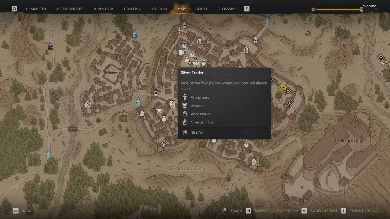 The blood of dawn walker the purge silver trader location