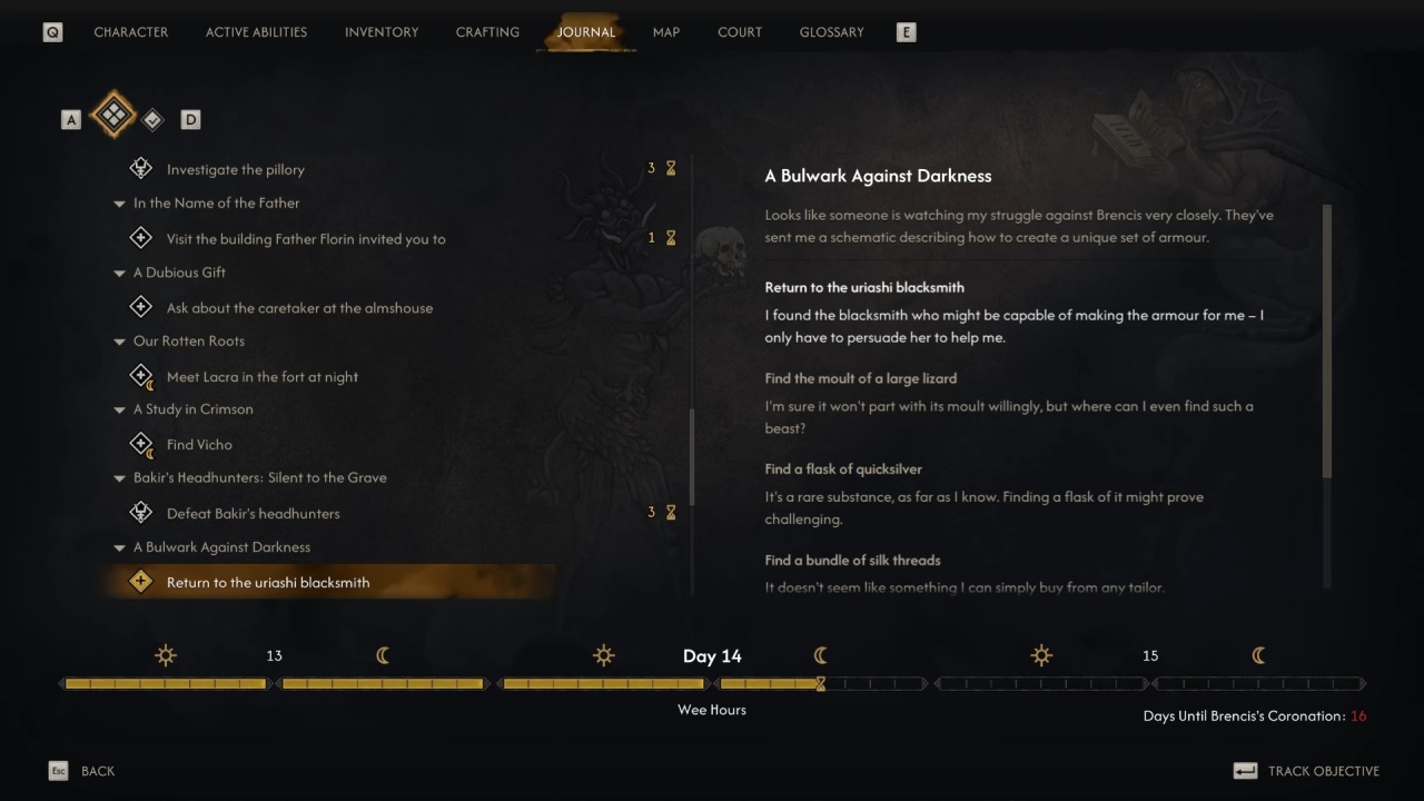 The blood of dawn walker enhanced arbiter armor components