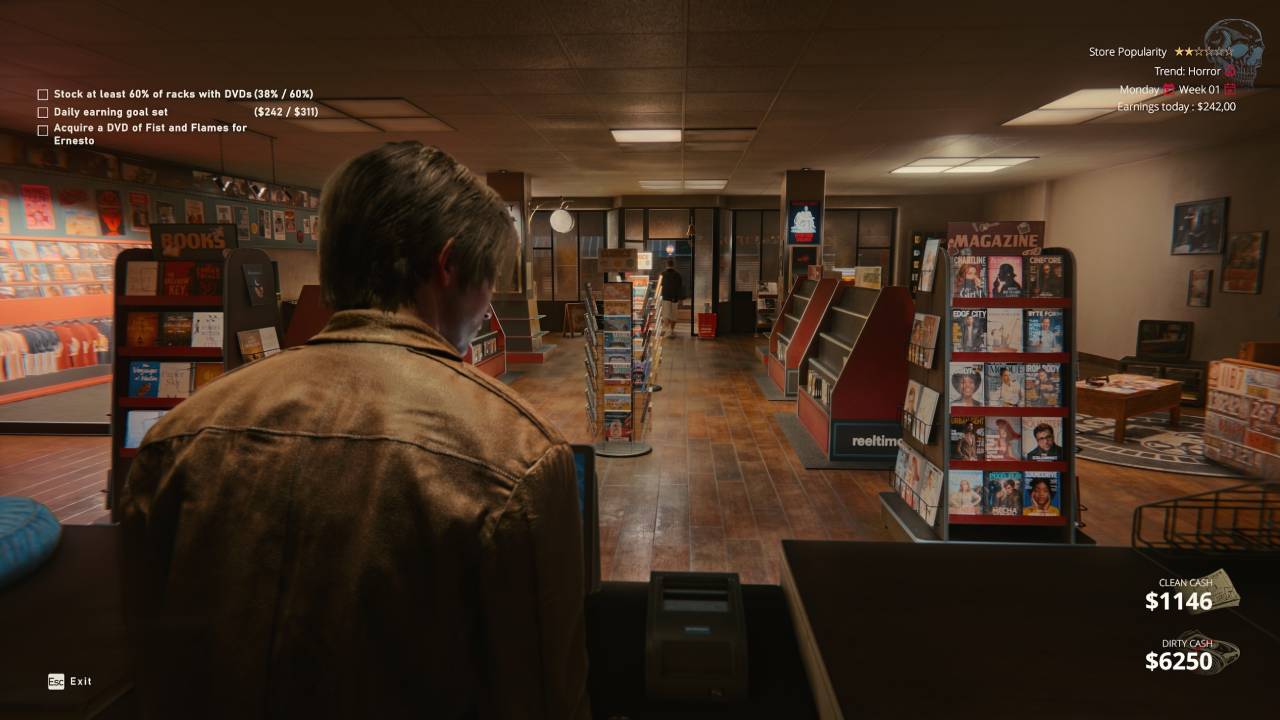 Blackwood Mission in the DVD Store