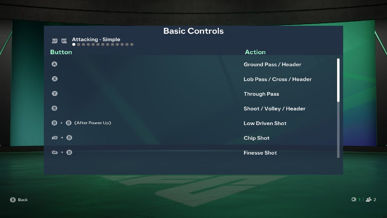 FC 27 basic controls