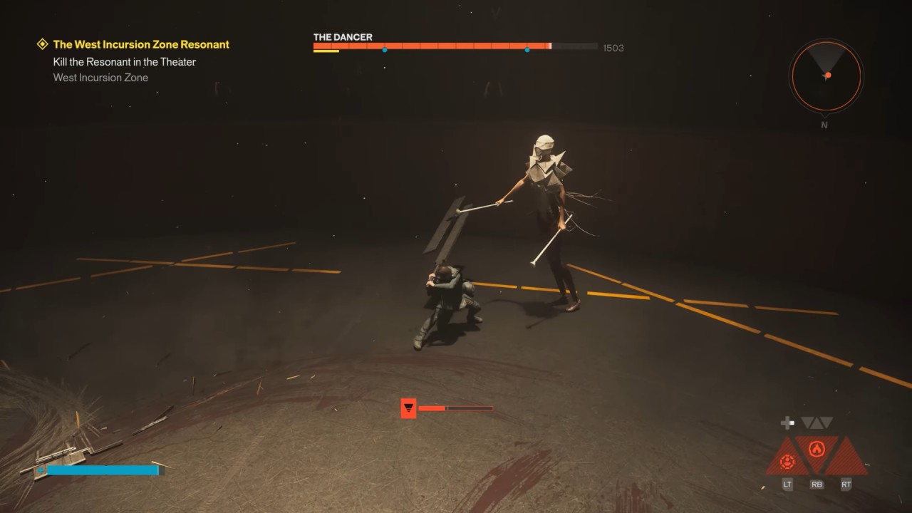 CONTROL Resonant The Dancer Boss Fight