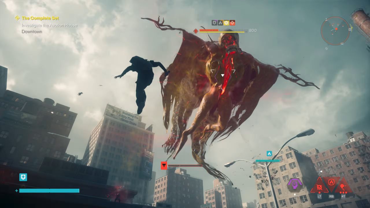 CONTROL Resonant Flying Giant Skull Enemy