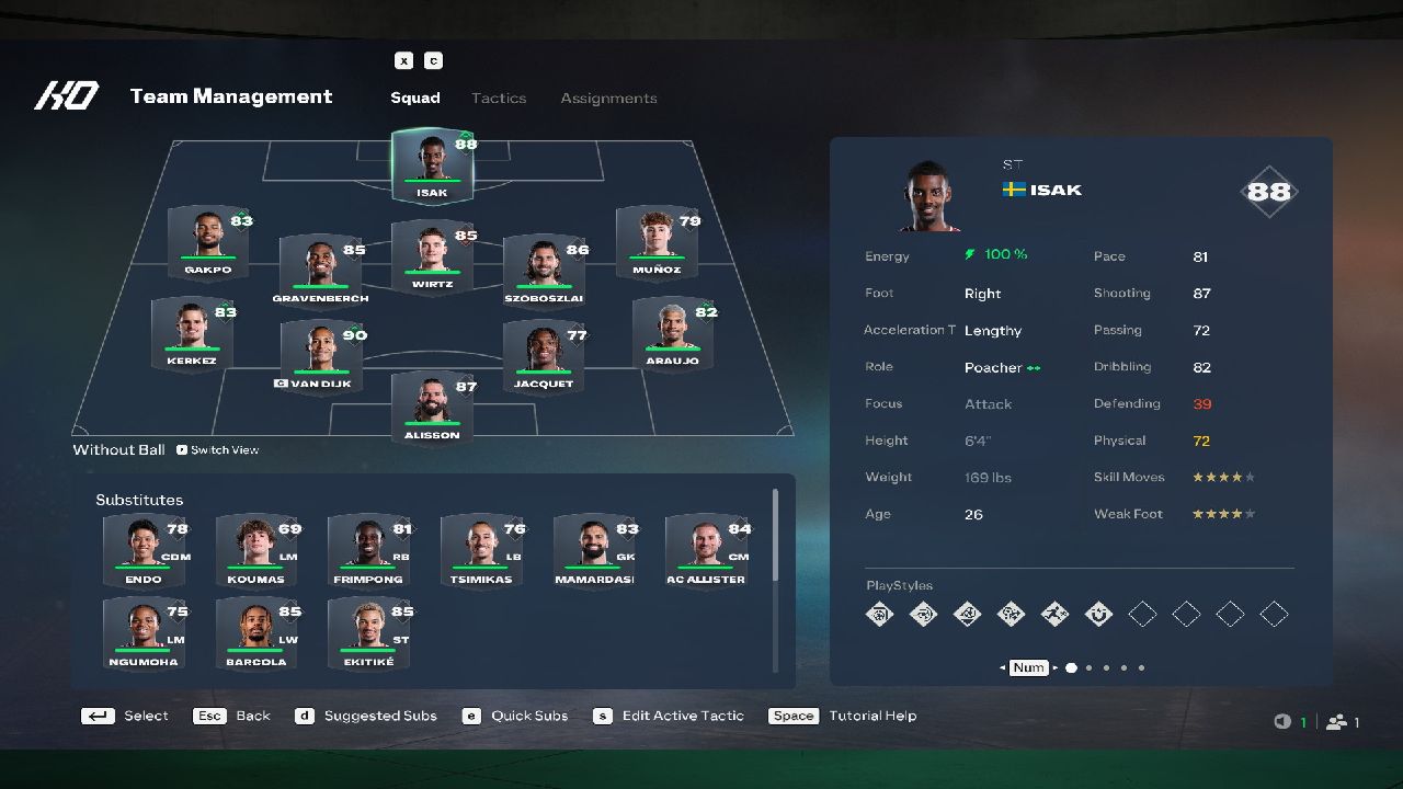 FC 27 Team Management