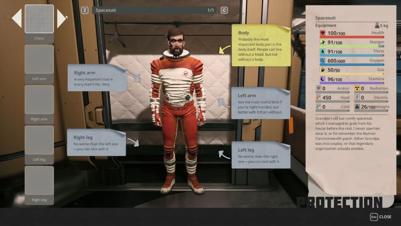 Breathedge 2 Finally Equip Armor at the Wardrobe