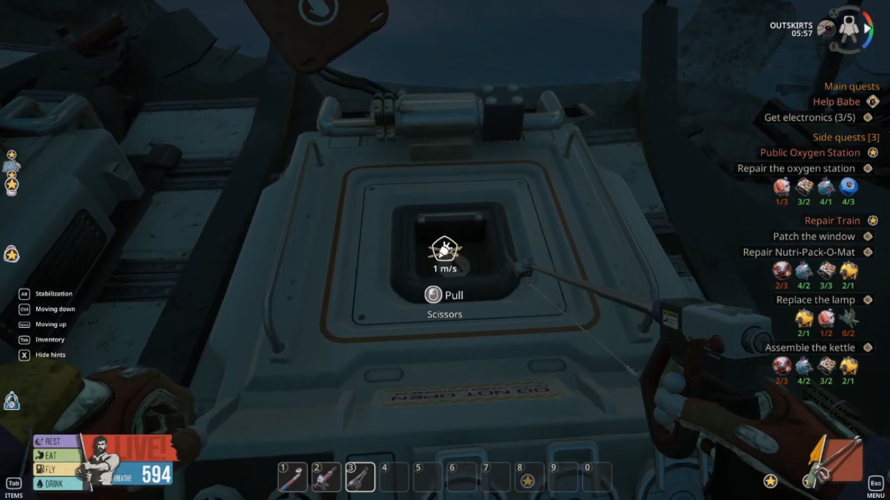 Breathedge 2 Find Tool Upgrade Parts