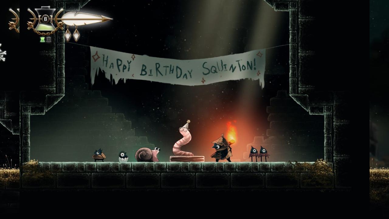 Well Dweller Squinton birthday celebration party