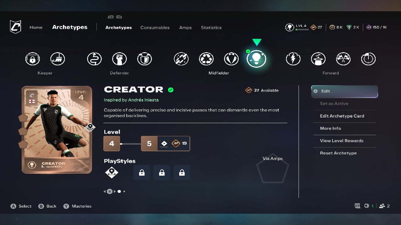 FC 27 Archetypes