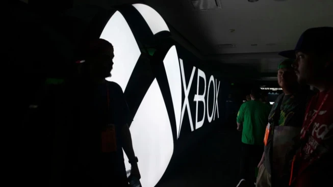 Microsoft XBOX Logo on Board