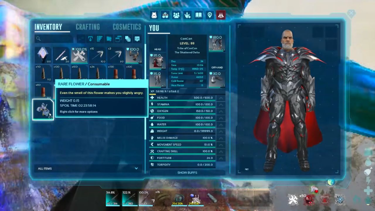 Ark Survival Ascended Tame Aureliax