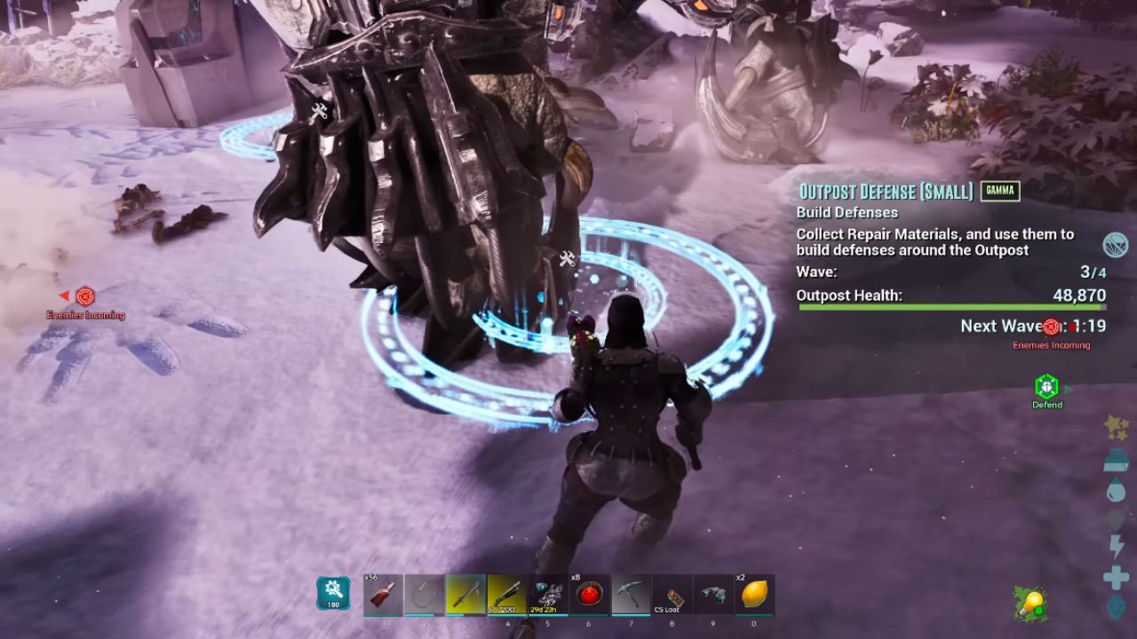 Ark Survival Ascended Add Auto Turrets and Resource Generation