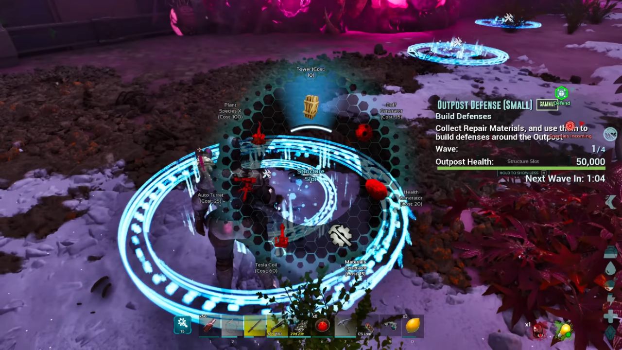 Ark Survival Ascended Build Towers to Distract Revenants