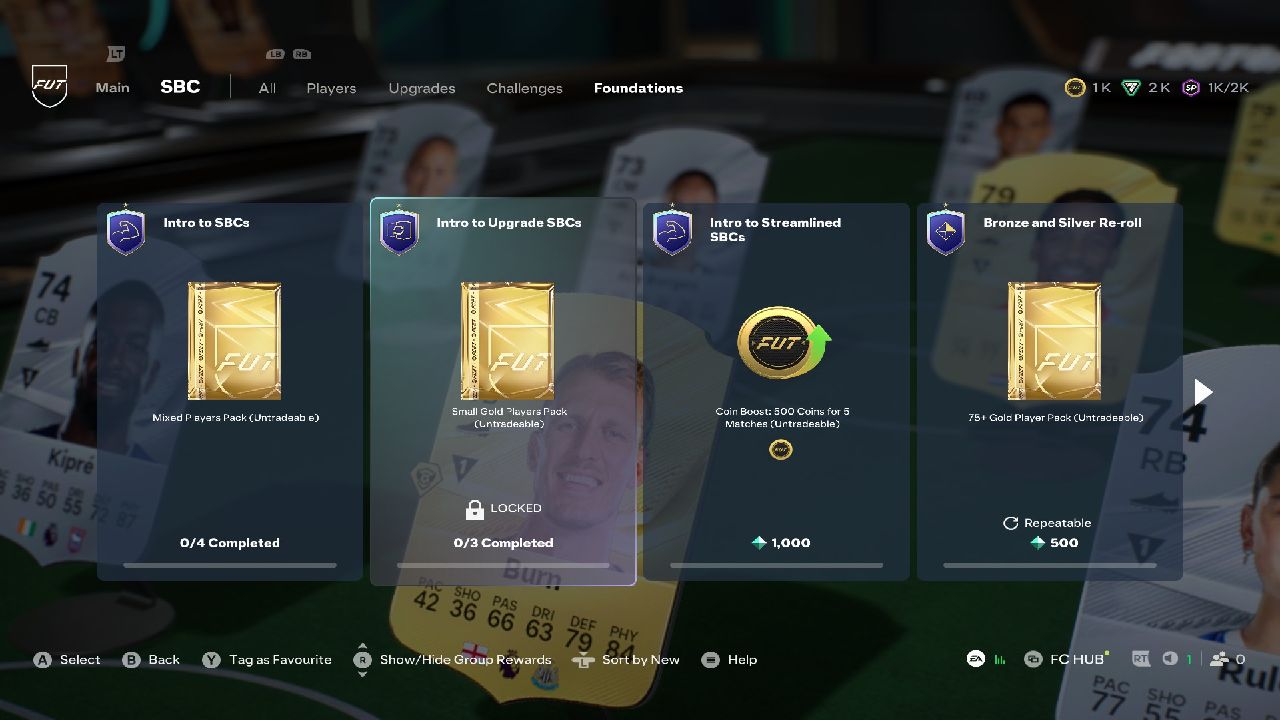 FC 27 SBC Foundations