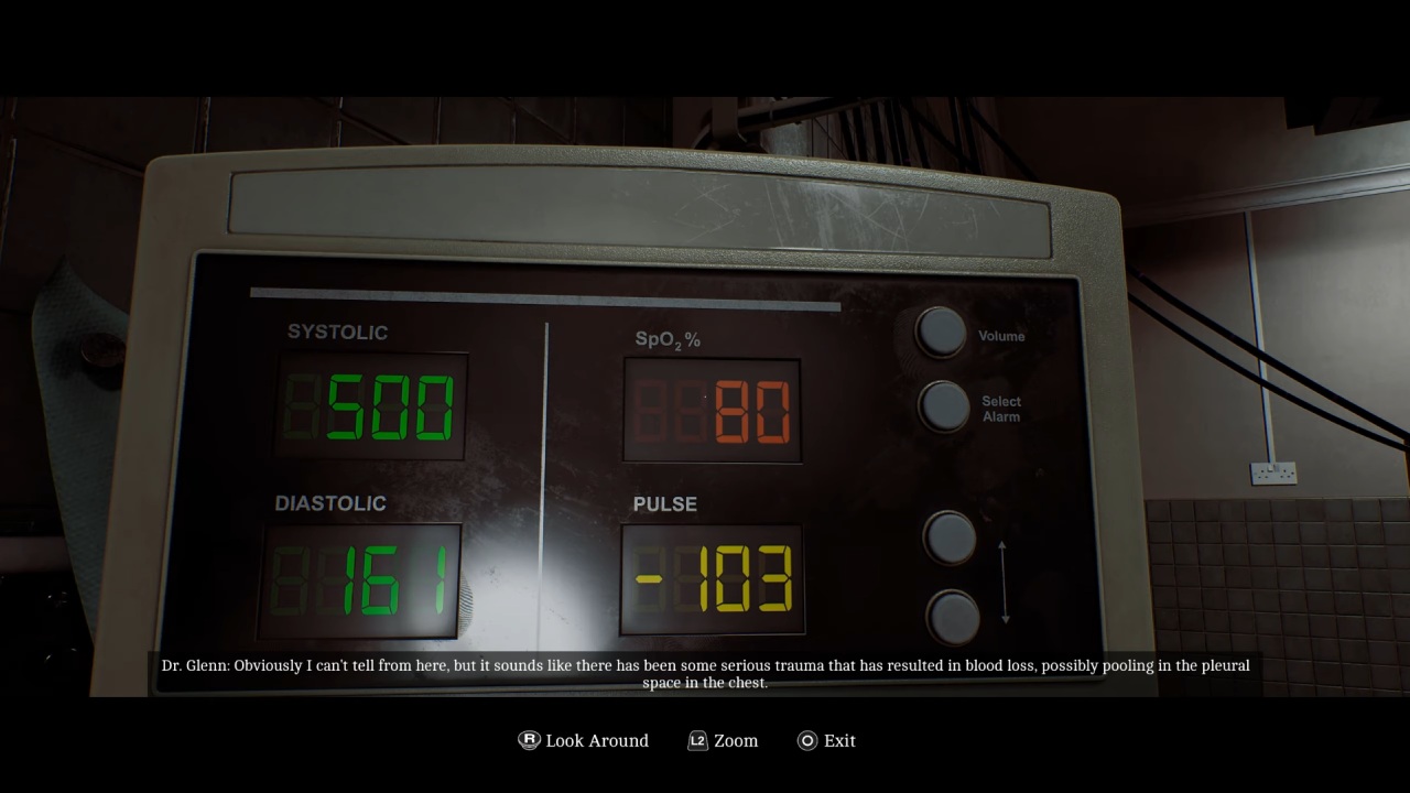 silenthill townfall patient oxygen level