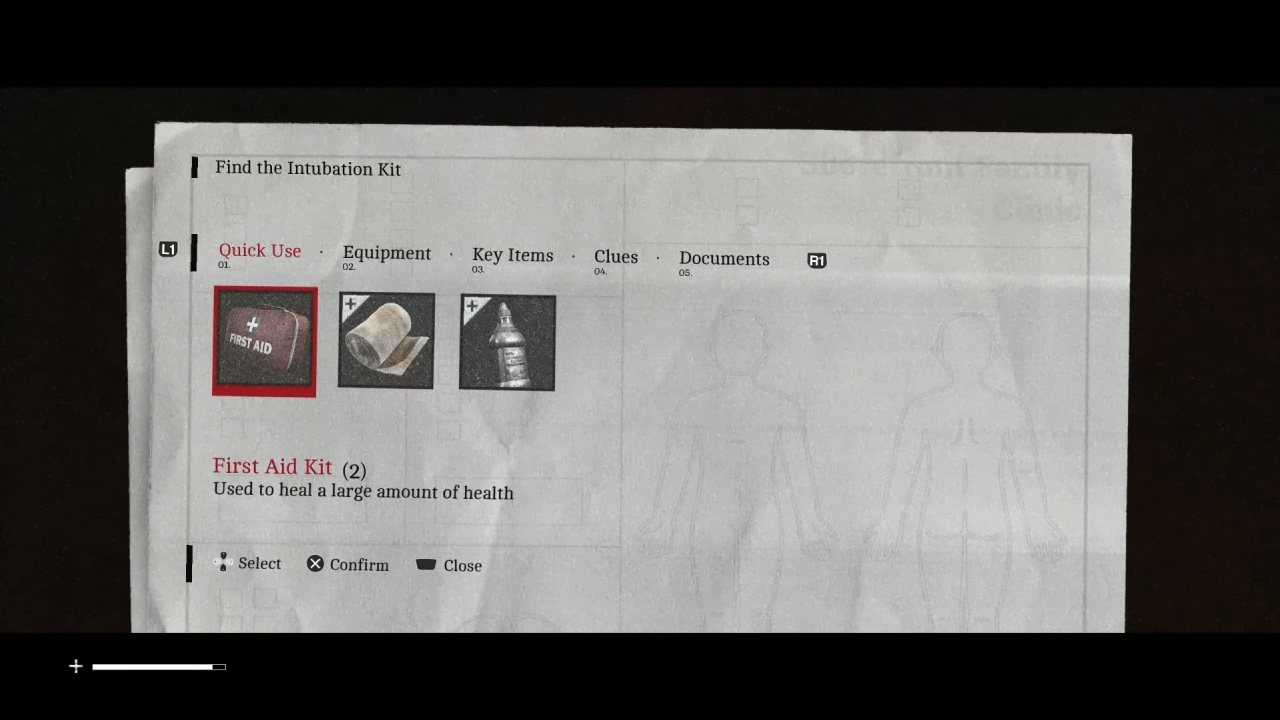 silenthill townfall find the intubation kit