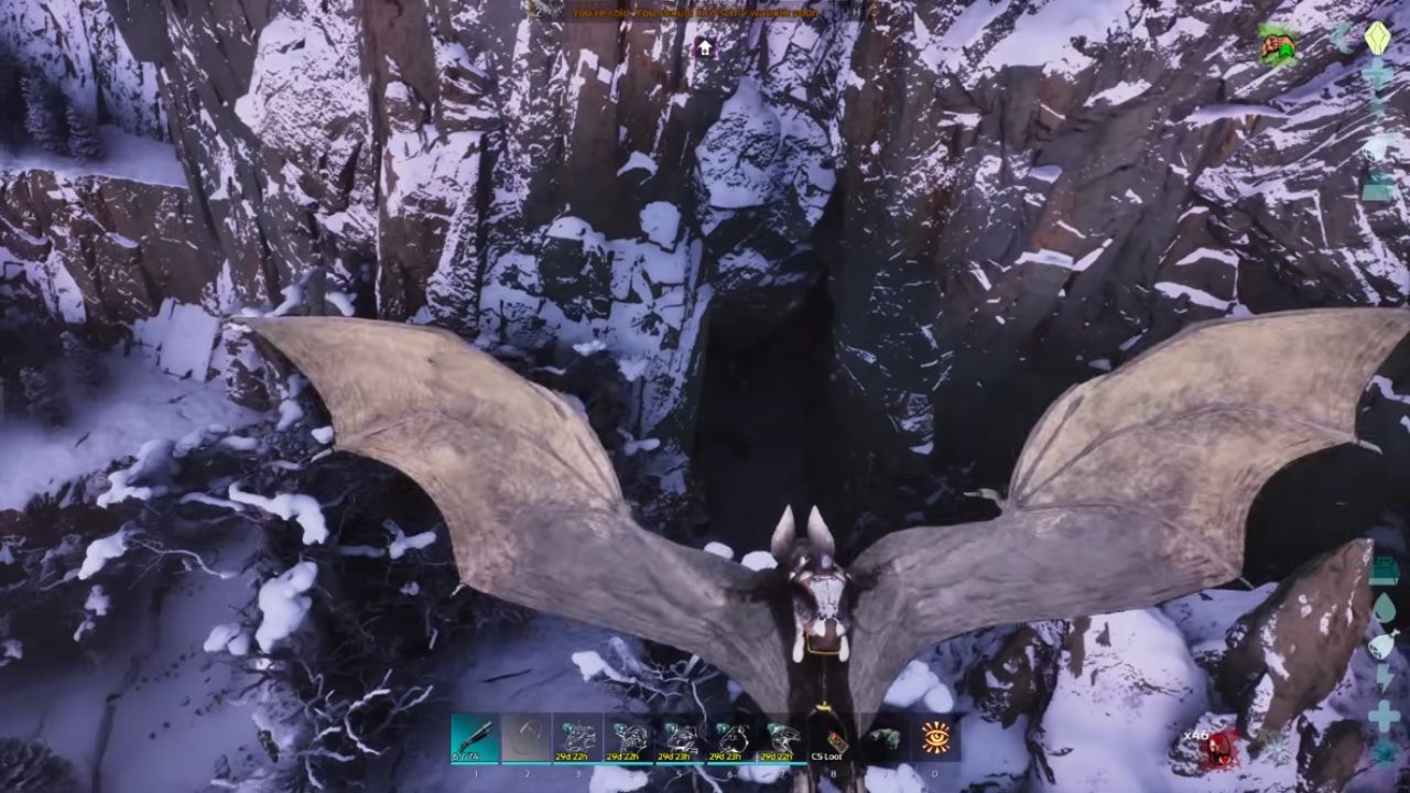 Ark Survival Ascended Guide Secret Cementing Paste Cave Location (Lost Colony)