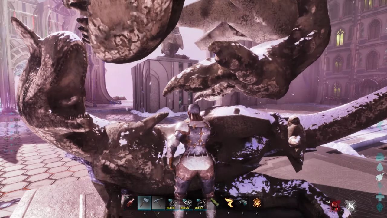 Ark Survival Ascended Harvest the Gargoyle Statues