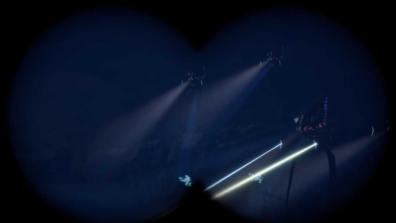 The War of the Worlds: Red Horizon Alien Laser Beam 