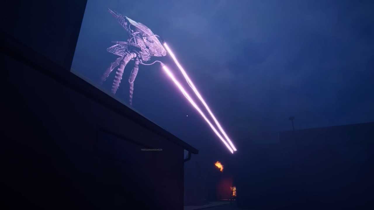 The War of the Worlds: Red Horizon Alien Laser Beam 