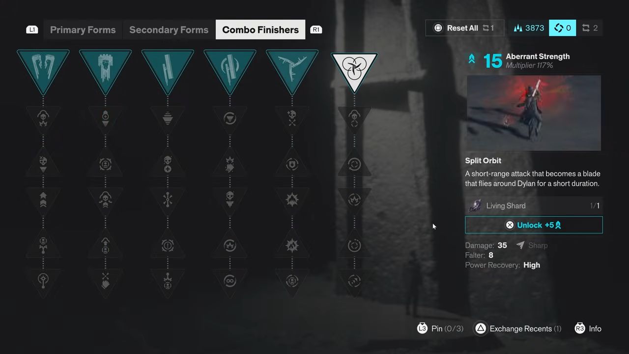 CONTROL Resonant Combo Finishers