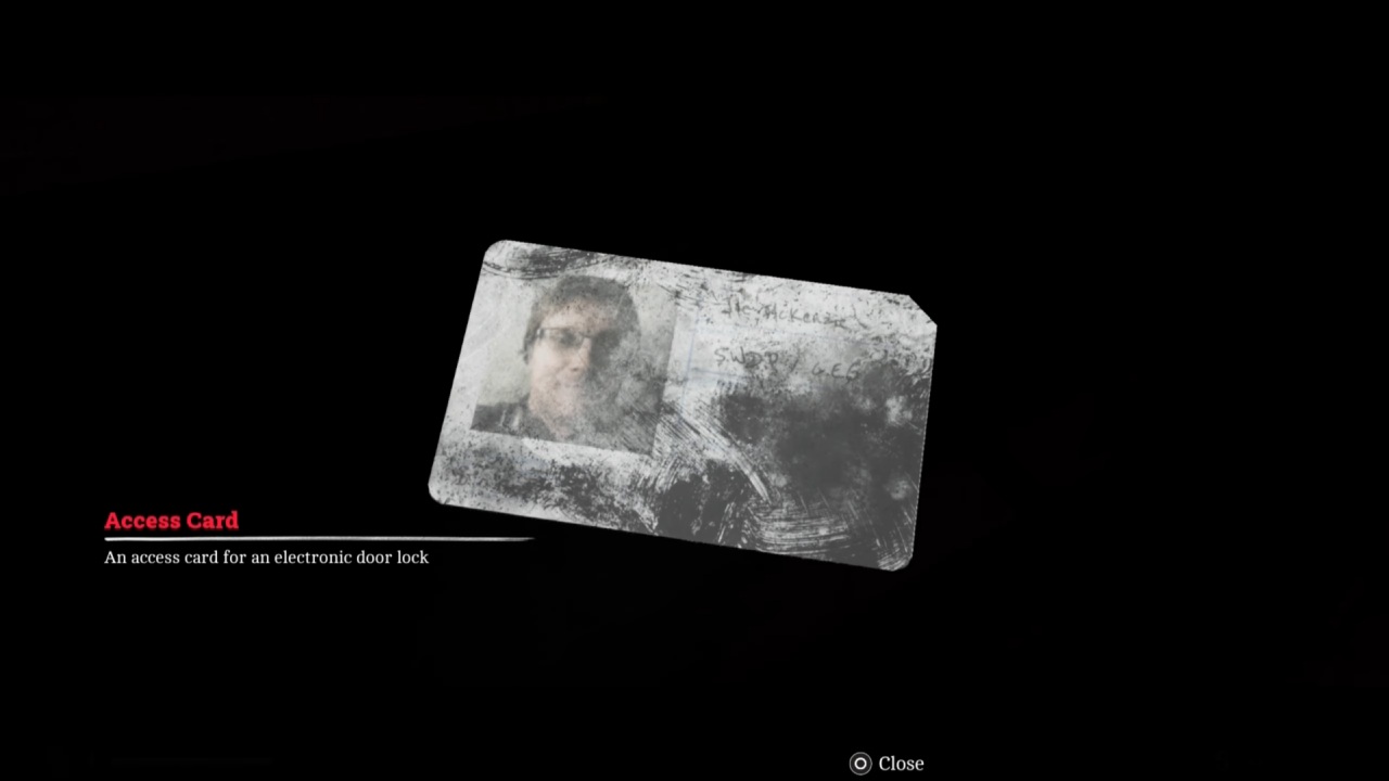 silenthill townfall control room access card