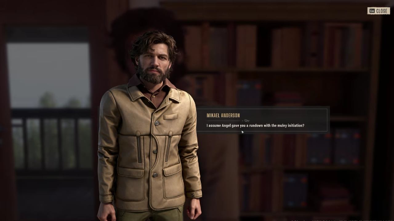 Way of the Hunter 2 Dialogue with character Mikael Anderson