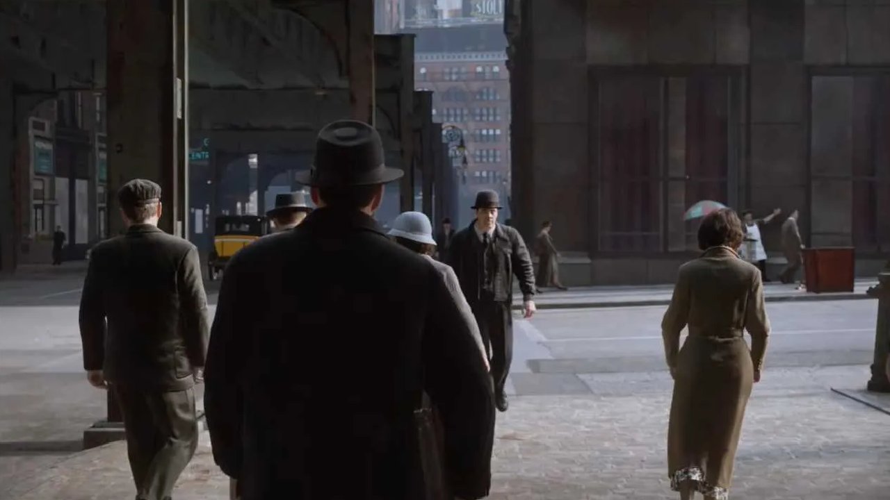 L.A. Noire 2 Protagonist Walking through Streets 
