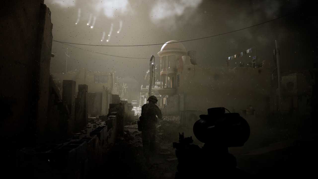 Six Days in Fallujah First Person POV of holding a Gun
