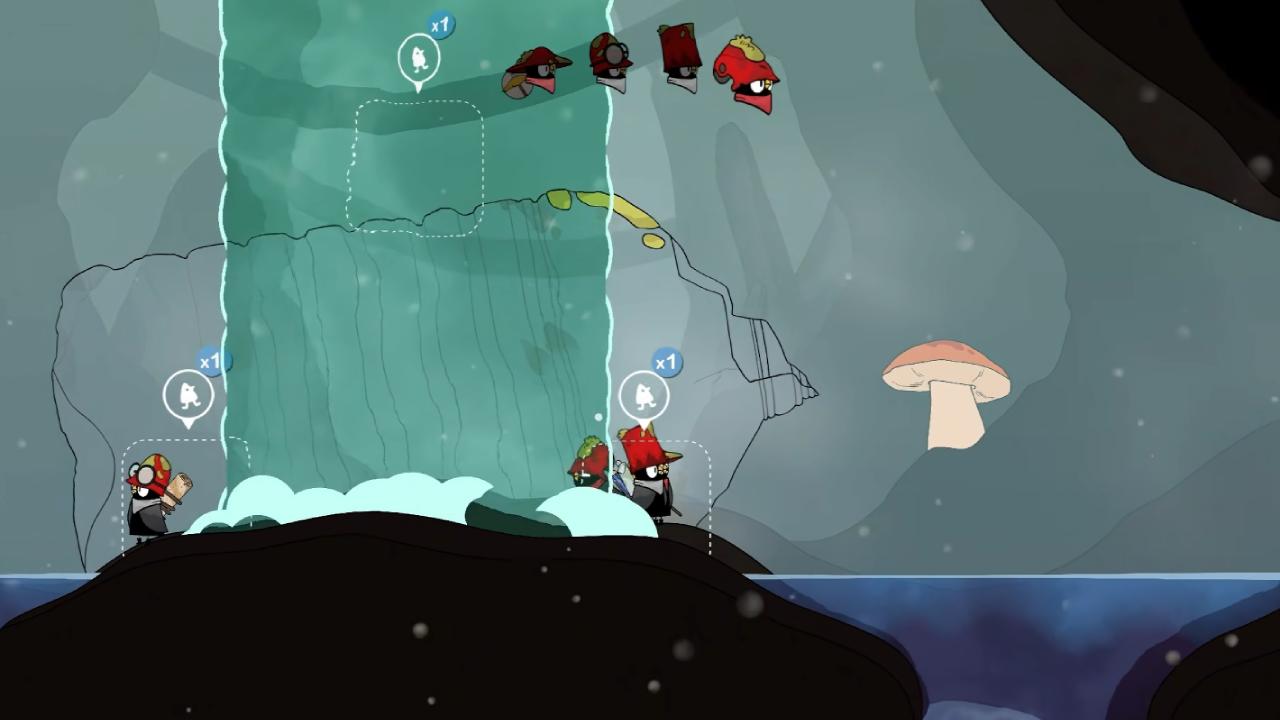 The Merlies Monster Hunting Quest under the Waterfall