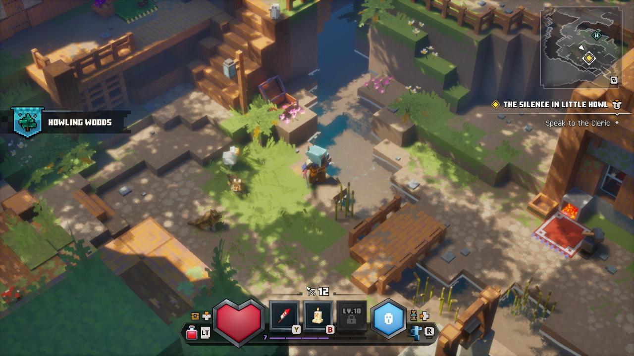 Minecraft Dungeons II Silence in Little Howl Quest