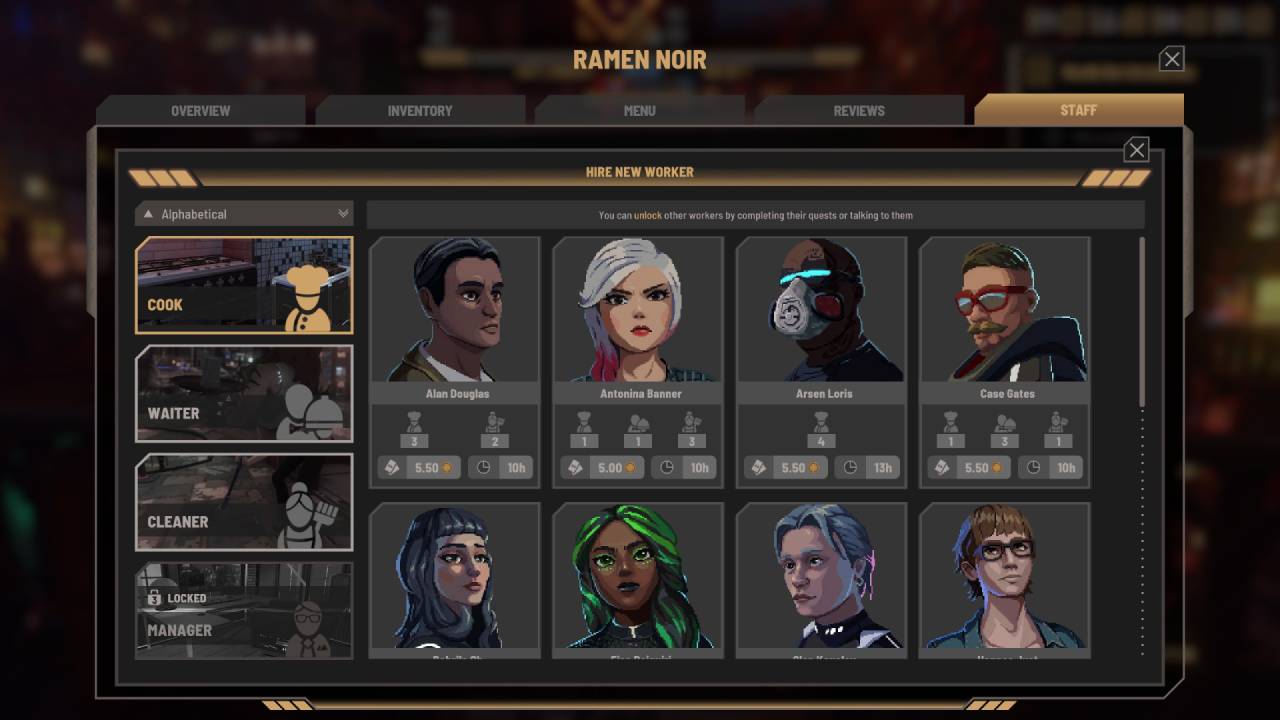 Nivalis Nights hiring Ramen cooks for the restaurants